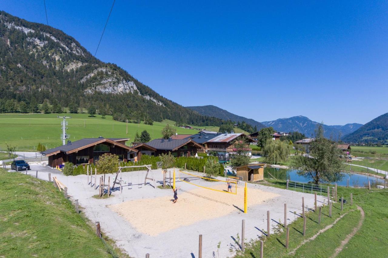 Narzenhof Wellness Chalets, Familien & Luxus Apartments Am Bauernhof Sankt Johann in Tirol Eksteriør bilde