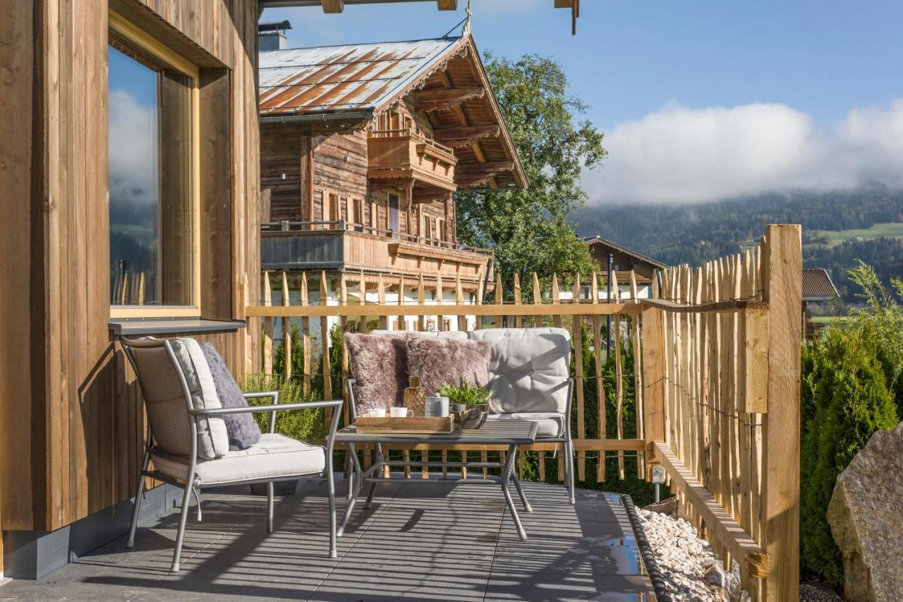 Narzenhof Wellness Chalets, Familien & Luxus Apartments Am Bauernhof Sankt Johann in Tirol Eksteriør bilde