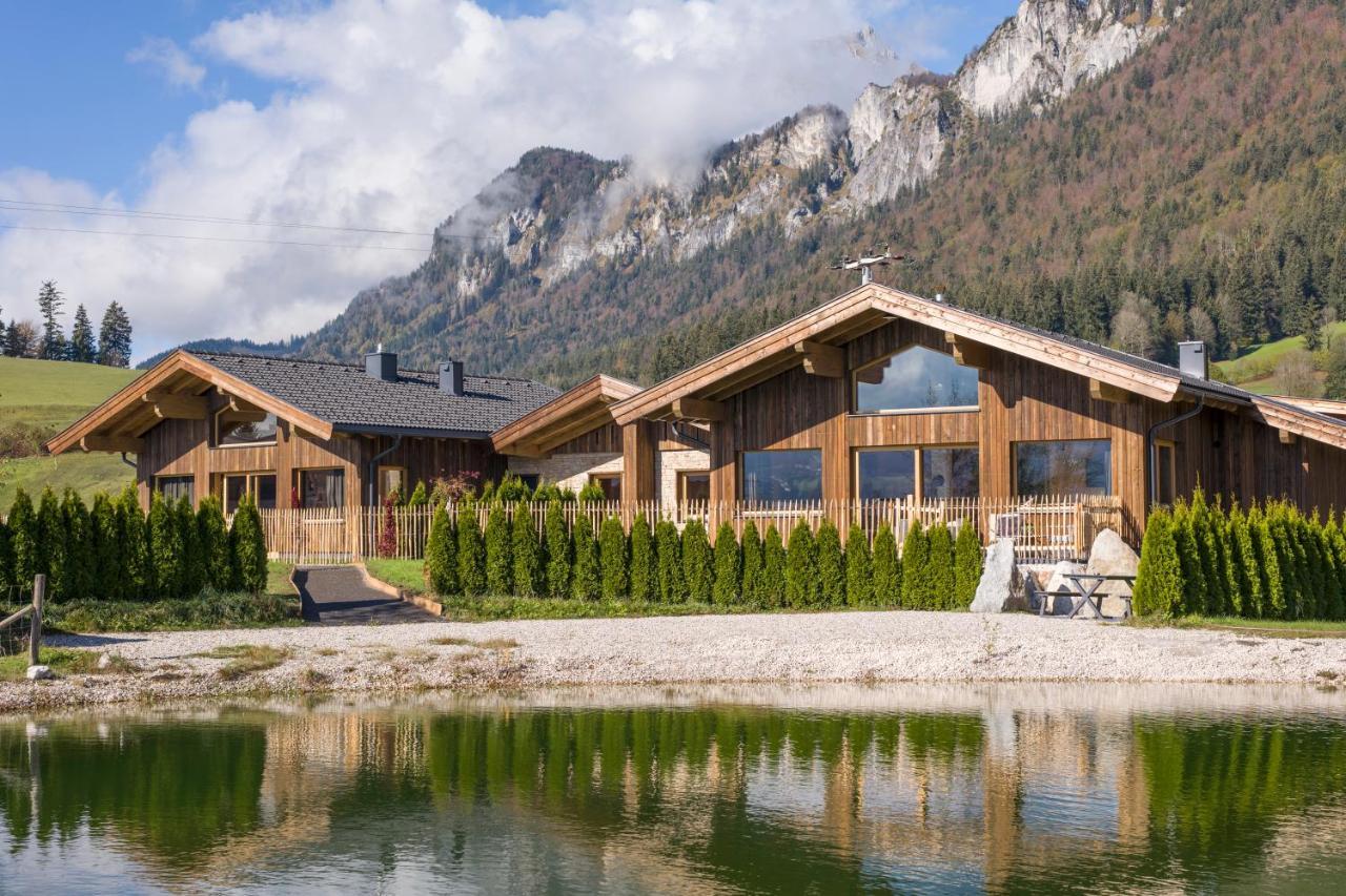 Narzenhof Wellness Chalets, Familien & Luxus Apartments Am Bauernhof Sankt Johann in Tirol Eksteriør bilde