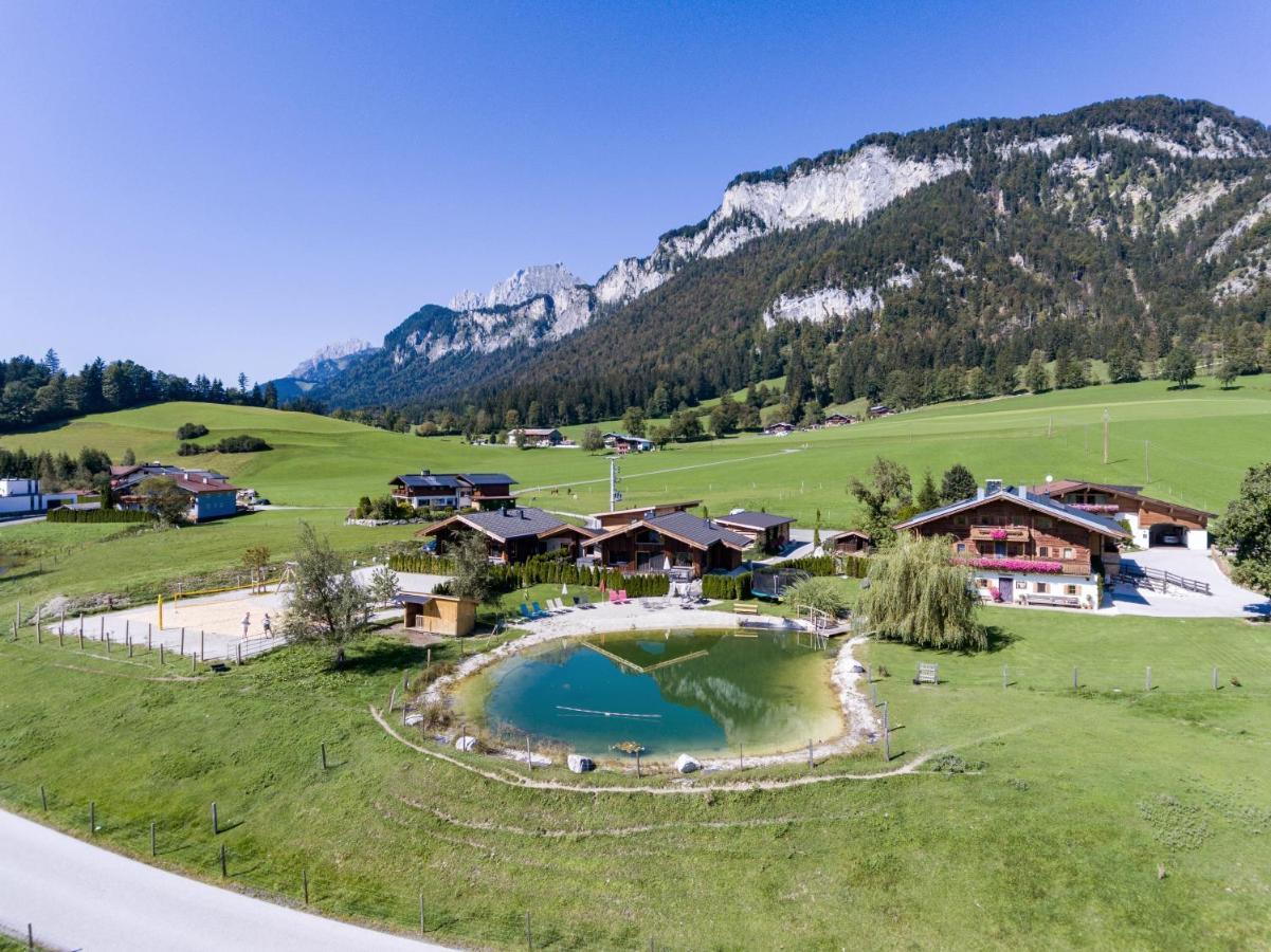 Narzenhof Wellness Chalets, Familien & Luxus Apartments Am Bauernhof Sankt Johann in Tirol Eksteriør bilde
