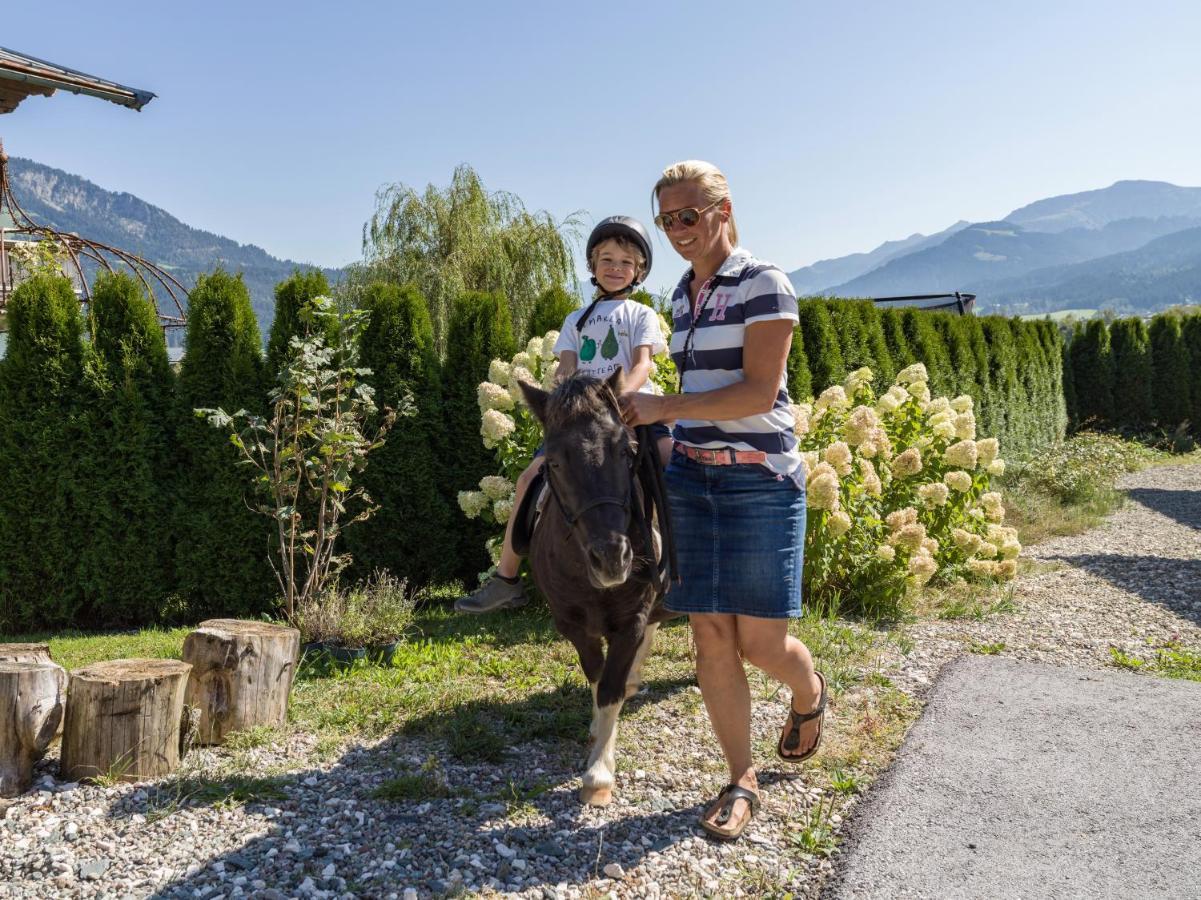 Narzenhof Wellness Chalets, Familien & Luxus Apartments Am Bauernhof Sankt Johann in Tirol Eksteriør bilde