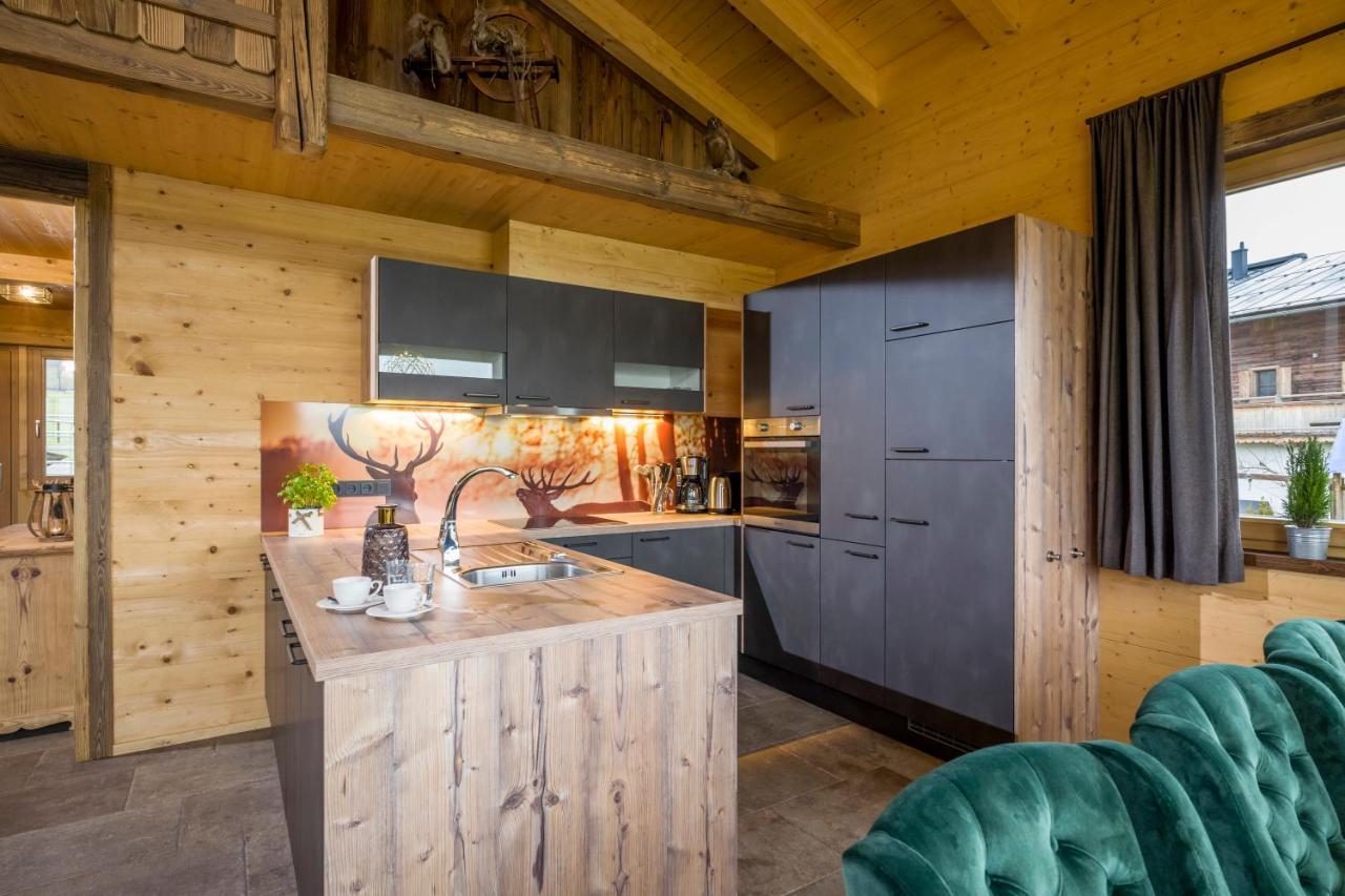 Narzenhof Wellness Chalets, Familien & Luxus Apartments Am Bauernhof Sankt Johann in Tirol Eksteriør bilde