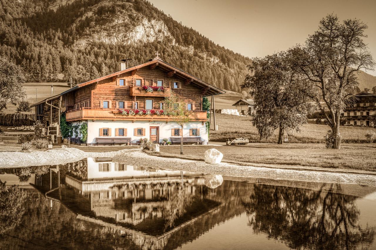 Narzenhof Wellness Chalets, Familien & Luxus Apartments Am Bauernhof Sankt Johann in Tirol Eksteriør bilde