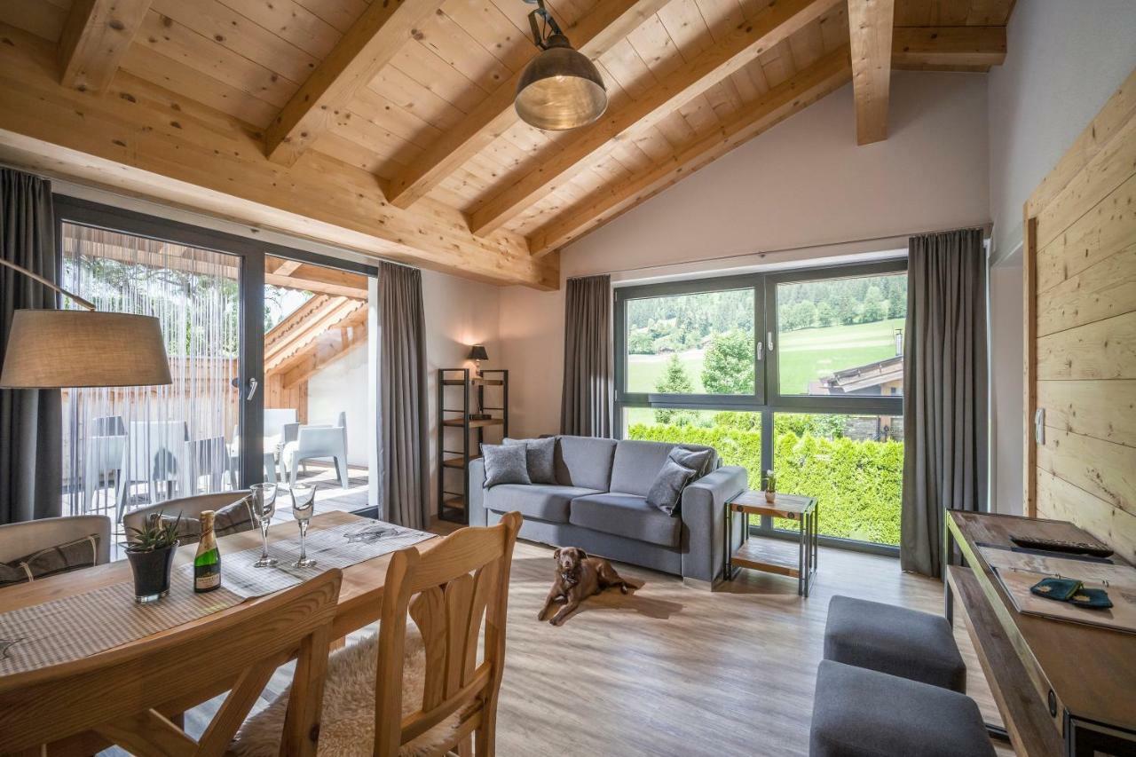 Narzenhof Wellness Chalets, Familien & Luxus Apartments Am Bauernhof Sankt Johann in Tirol Eksteriør bilde