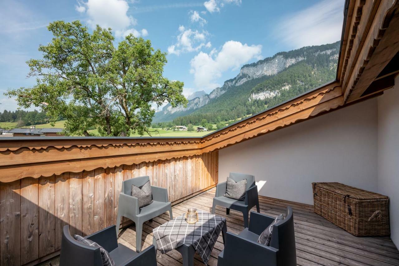 Narzenhof Wellness Chalets, Familien & Luxus Apartments Am Bauernhof Sankt Johann in Tirol Eksteriør bilde