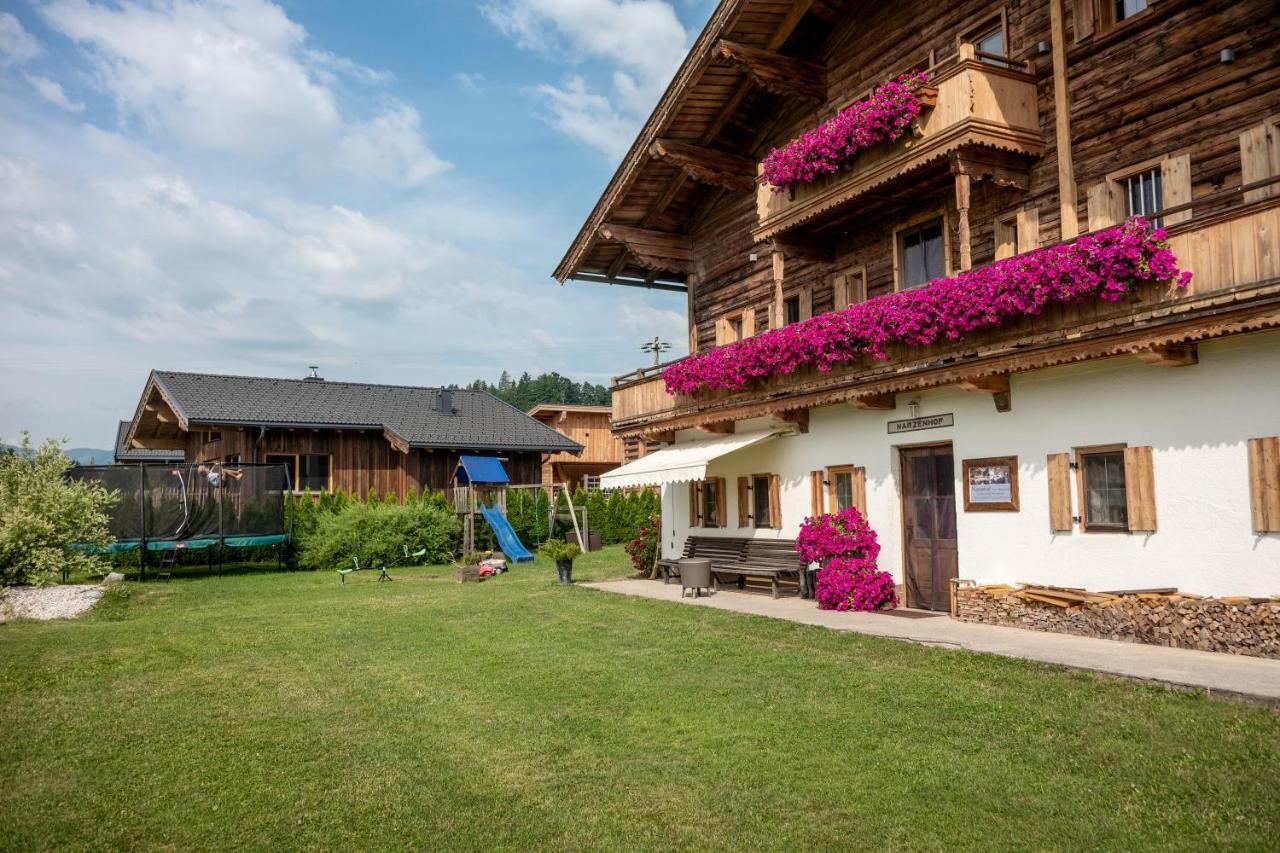 Narzenhof Wellness Chalets, Familien & Luxus Apartments Am Bauernhof Sankt Johann in Tirol Eksteriør bilde