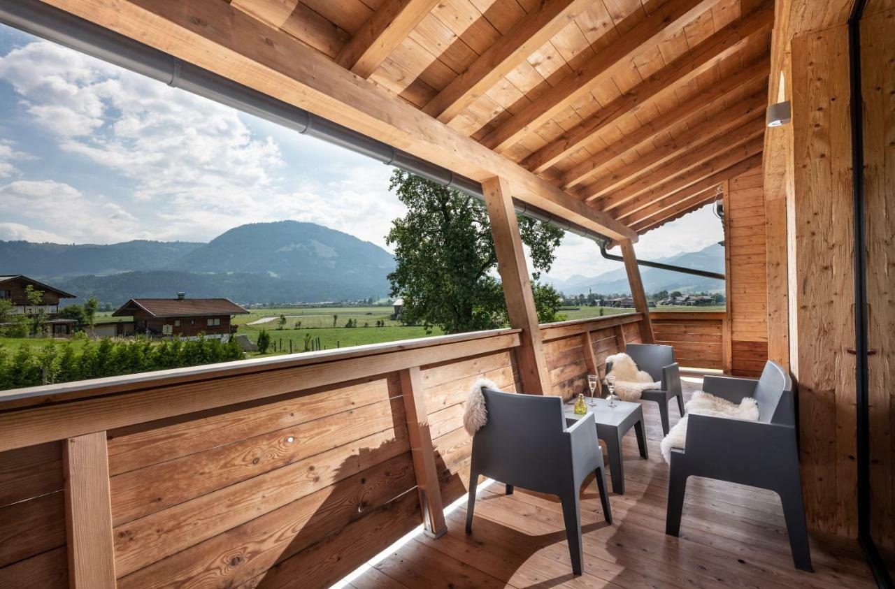 Narzenhof Wellness Chalets, Familien & Luxus Apartments Am Bauernhof Sankt Johann in Tirol Eksteriør bilde