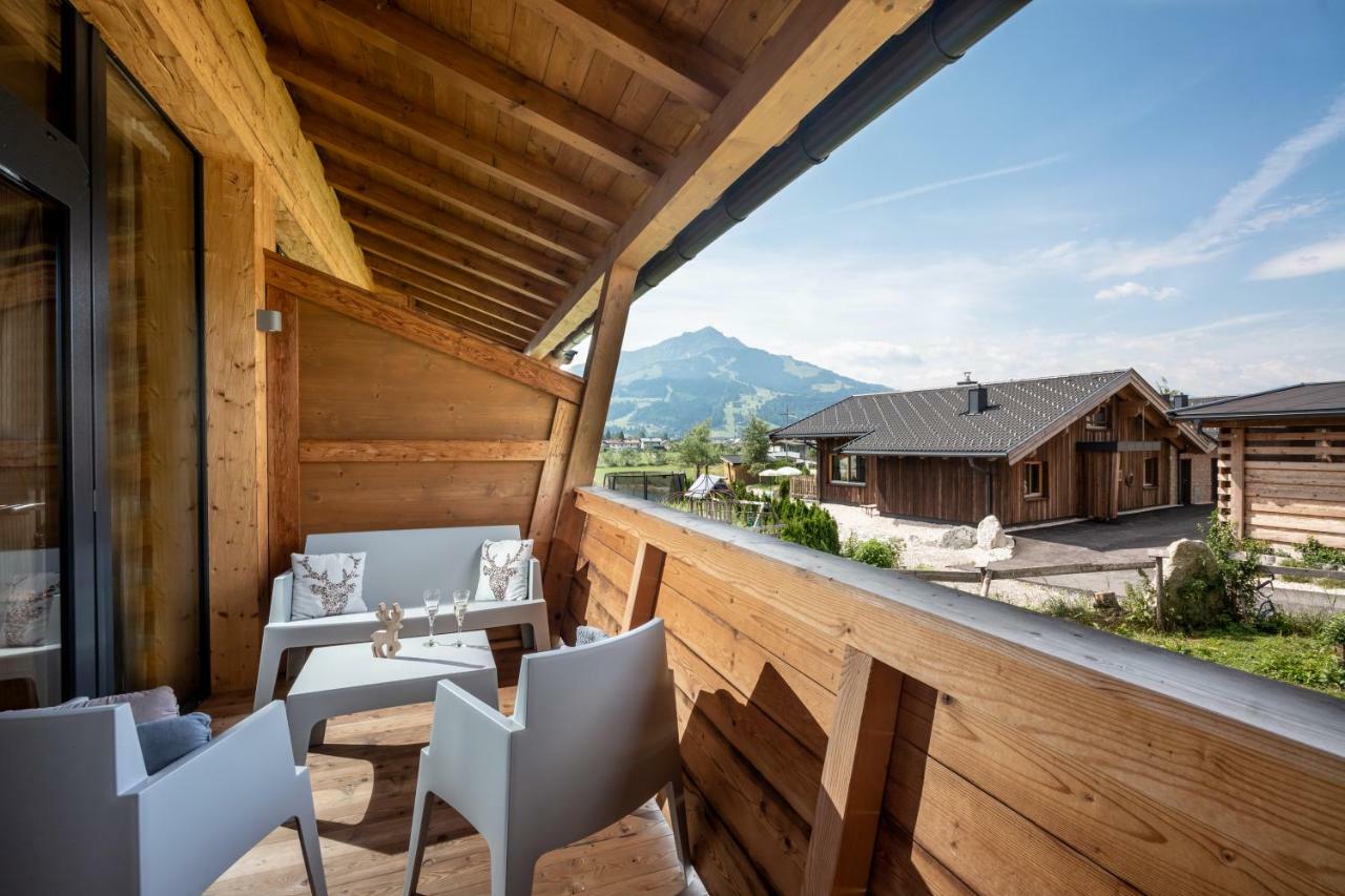 Narzenhof Wellness Chalets, Familien & Luxus Apartments Am Bauernhof Sankt Johann in Tirol Eksteriør bilde