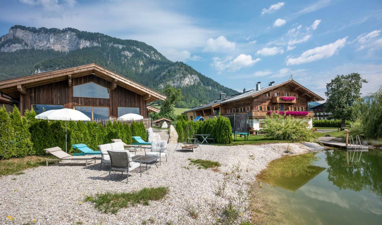 Narzenhof Wellness Chalets, Familien & Luxus Apartments Am Bauernhof Sankt Johann in Tirol Eksteriør bilde